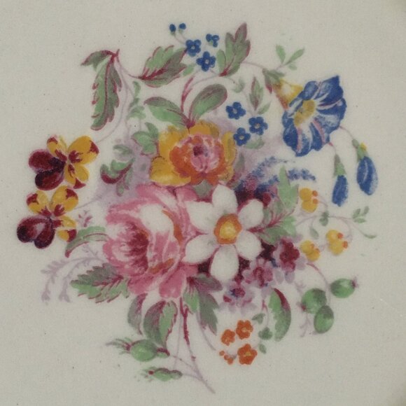 Vintage Old Staffordshire Johnson Bros England MARLOW Dessert Plate #6 - Picture 3 of 6